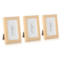 Classic wholesale custom 6x8 natural Solid Wood Photo Frame